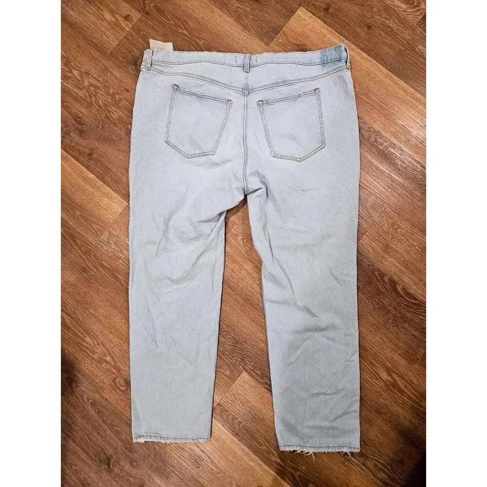 Nwt Abercrombie & Fitch '90s Straight Ultra High Rise Jeans - Picture 2 of 4